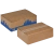 Почтовая коробка XXS, 155х155х100 (без надписей, четырёхклапанная), картон Т-23